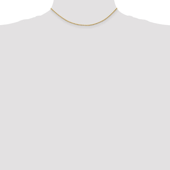 Gold (10K & 14K) Regular Rope Chains — 1.5 mm