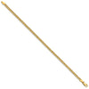 14k 3.0mm Wide Double Strand Rope 7 inch Bracelet