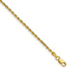 Gold (10K & 14K) Diamond-Cut Rope Chain — 1.75 mm