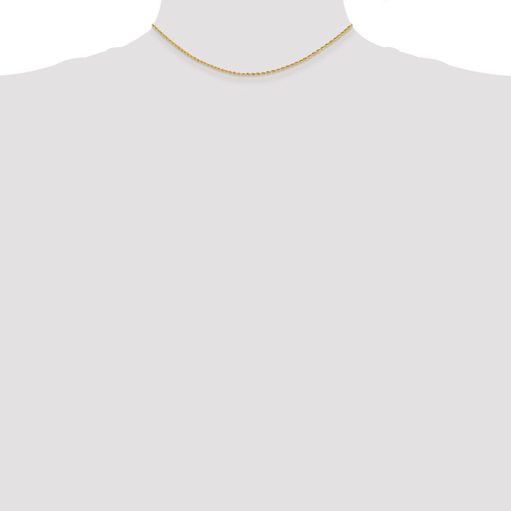 Gold (10K & 14K) Regular Rope Chains — 2 mm