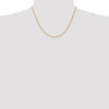 Gold (10K & 14K) Regular Rope Chains — 2 mm