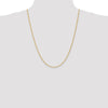 Gold (10K & 14K) Regular Rope Chains — 2 mm