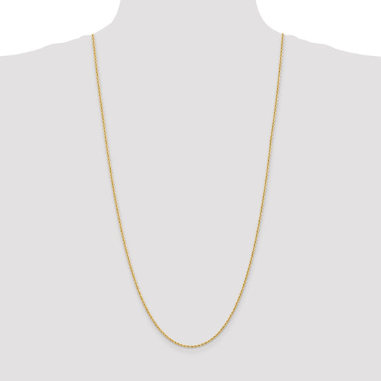 Gold (10K & 14K) Regular Rope Chains — 2 mm
