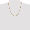 Gold (10K & 14K) Regular Rope Chains — 2.5 mm