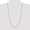 Gold (10K & 14K) Regular Rope Chains — 2.5 mm