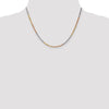 Gold (10K & 14K) Diamond-Cut Rope Chain — 2.5 mm