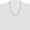 Gold (10K & 14K) Diamond-Cut Rope Chain — 2.5 mm