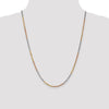 Gold (10K & 14K) Diamond-Cut Rope Chain — 2.5 mm