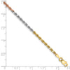 Gold (10K & 14K) Diamond-Cut Rope Chain — 2.5 mm