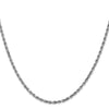 Gold (10K & 14K) Diamond-Cut Rope Chain — 2.25 mm
