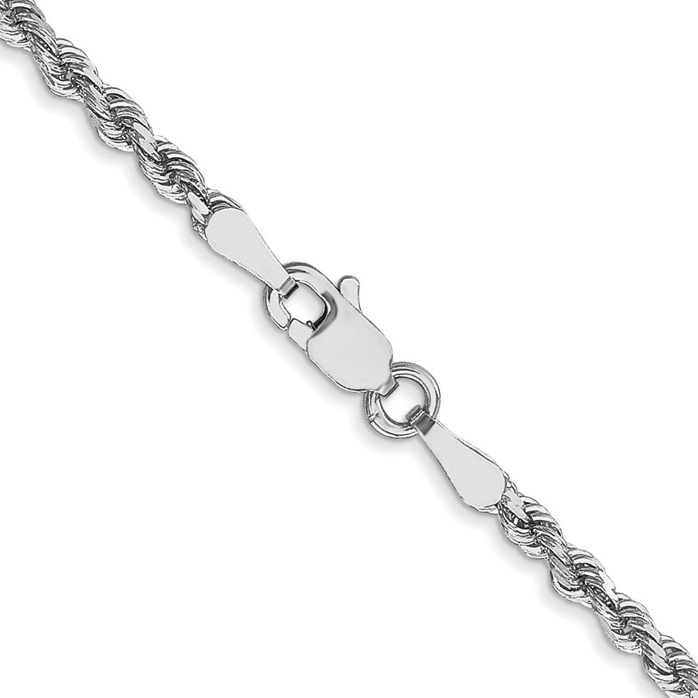 Gold (10K & 14K) Diamond-Cut Rope Chain — 2.25 mm