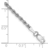 Gold (10K & 14K) Diamond-Cut Rope Chain — 2.25 mm