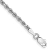 Gold (10K & 14K) Diamond-Cut Rope Chain — 2.25 mm