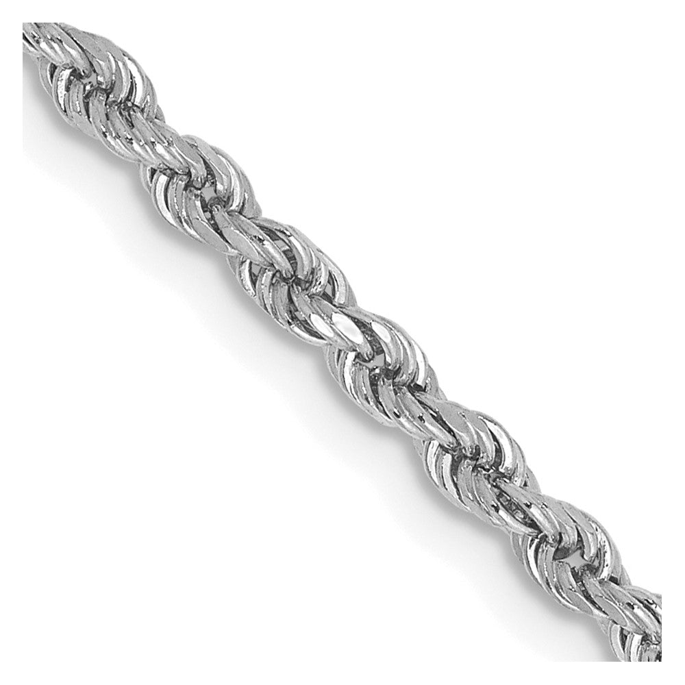 Gold (10K & 14K) Diamond-Cut Rope Chain — 2.25 mm