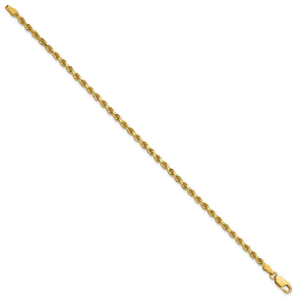 Gold (10K & 14K) Diamond-Cut Rope Chain — 2.75 mm