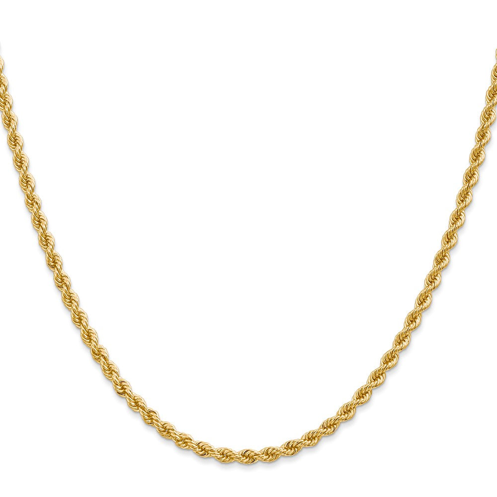 Gold (10K & 14K) Regular Rope Chains — 2.75 mm