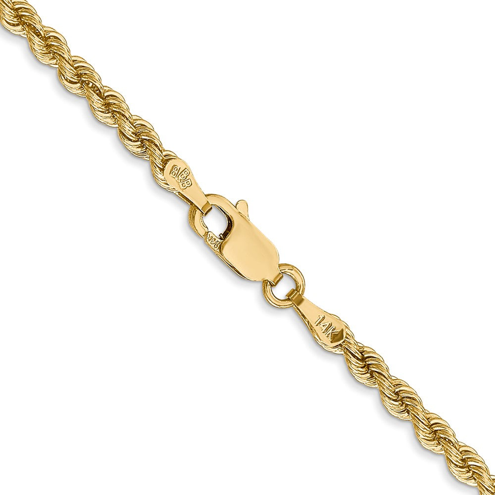 Gold (10K & 14K) Regular Rope Chains — 2.75 mm