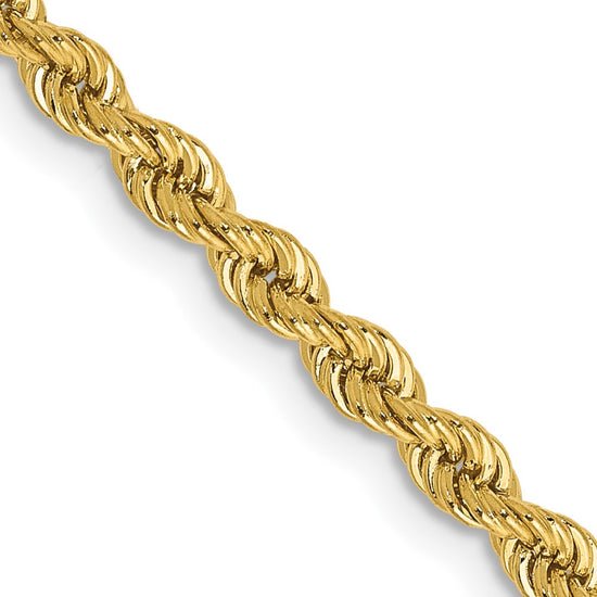 Gold (10K & 14K) Regular Rope Chains — 2.75 mm