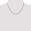 Gold (10K & 14K) Diamond-Cut Rope Chain — 2.9 mm