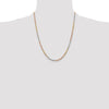 Gold (10K & 14K) Diamond-Cut Rope Chain — 2.9 mm