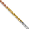 Gold (10K & 14K) Diamond-Cut Rope Chain — 2.9 mm