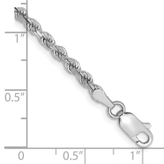 Gold (10K & 14K) Diamond-Cut Rope Chain — 2.75 mm