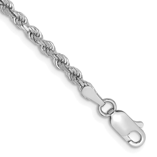 Gold (10K & 14K) Diamond-Cut Rope Chain — 2.75 mm