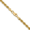 Gold (10K & 14K) Regular Rope Chains — 3 mm