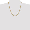 Gold (10K & 14K) Regular Rope Chains — 3 mm