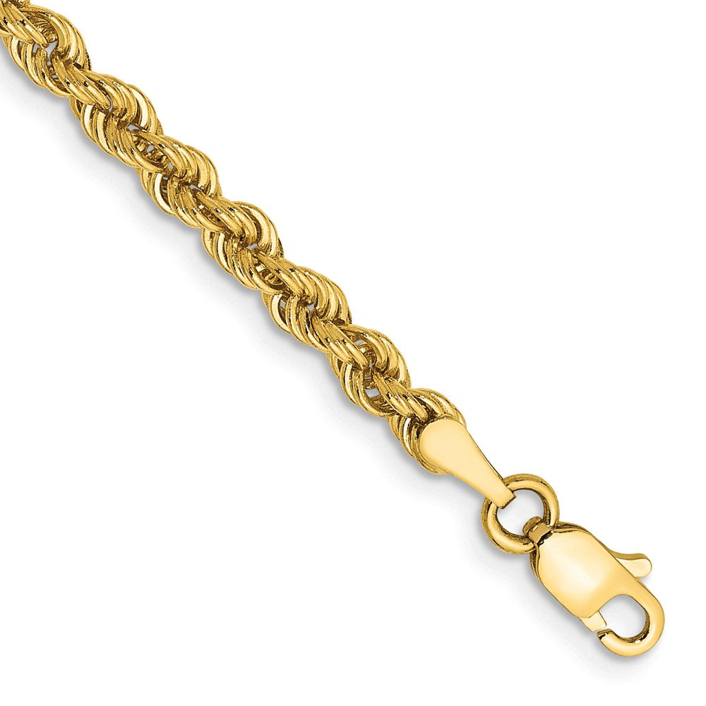 Gold (10K & 14K) Regular Rope Chains — 3 mm