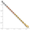 Gold (10K & 14K) Diamond-Cut Rope Chain — 3 mm