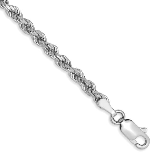 Gold (10K & 14K) Diamond-Cut Rope Chain — 3 mm