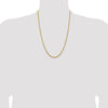 Gold (10K & 14K) Diamond-Cut Rope Chain — 3.25 mm