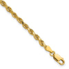 Gold (10K & 14K) Diamond-Cut Rope Chain — 3.25 mm