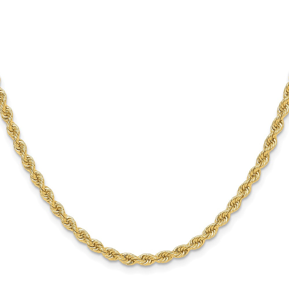 Gold (10K & 14K) Regular Rope Chains — 3.3 mm