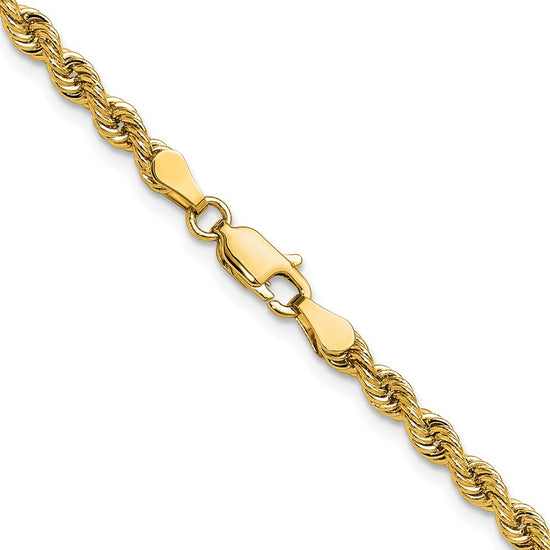 Gold (10K & 14K) Regular Rope Chains — 3.3 mm