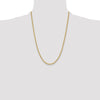 Gold (10K & 14K) Regular Rope Chains — 3.3 mm
