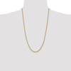 Gold (10K & 14K) Regular Rope Chains — 3.3 mm