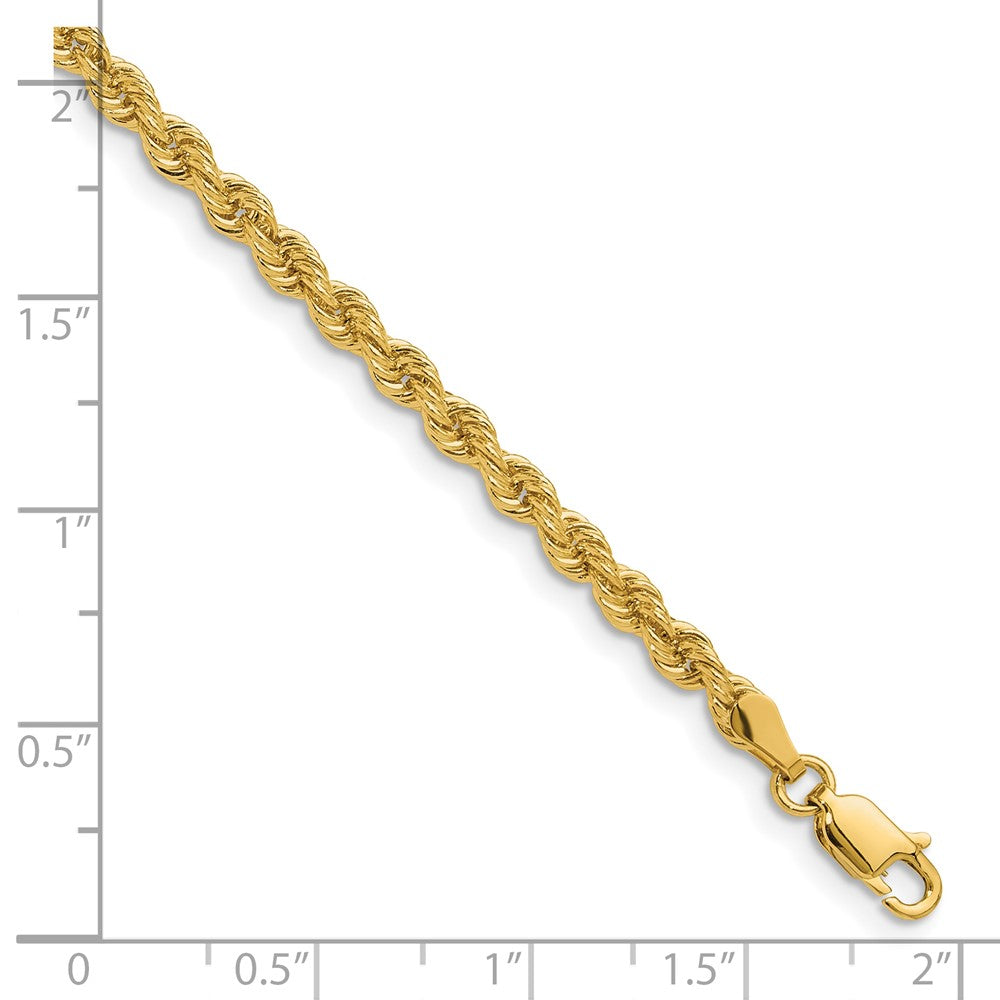 Gold (10K & 14K) Regular Rope Chains — 3.3 mm