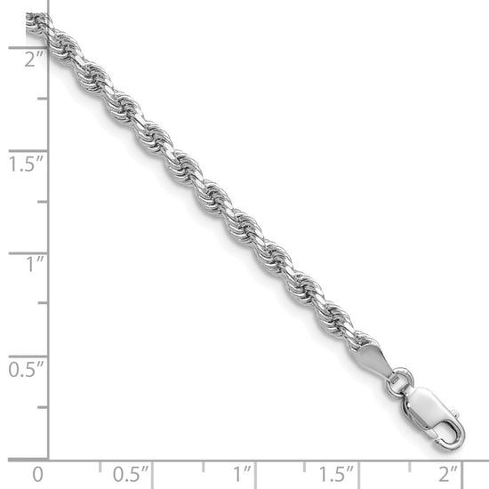 Gold (10K & 14K) Diamond-Cut Rope Chain — 3.25 mm