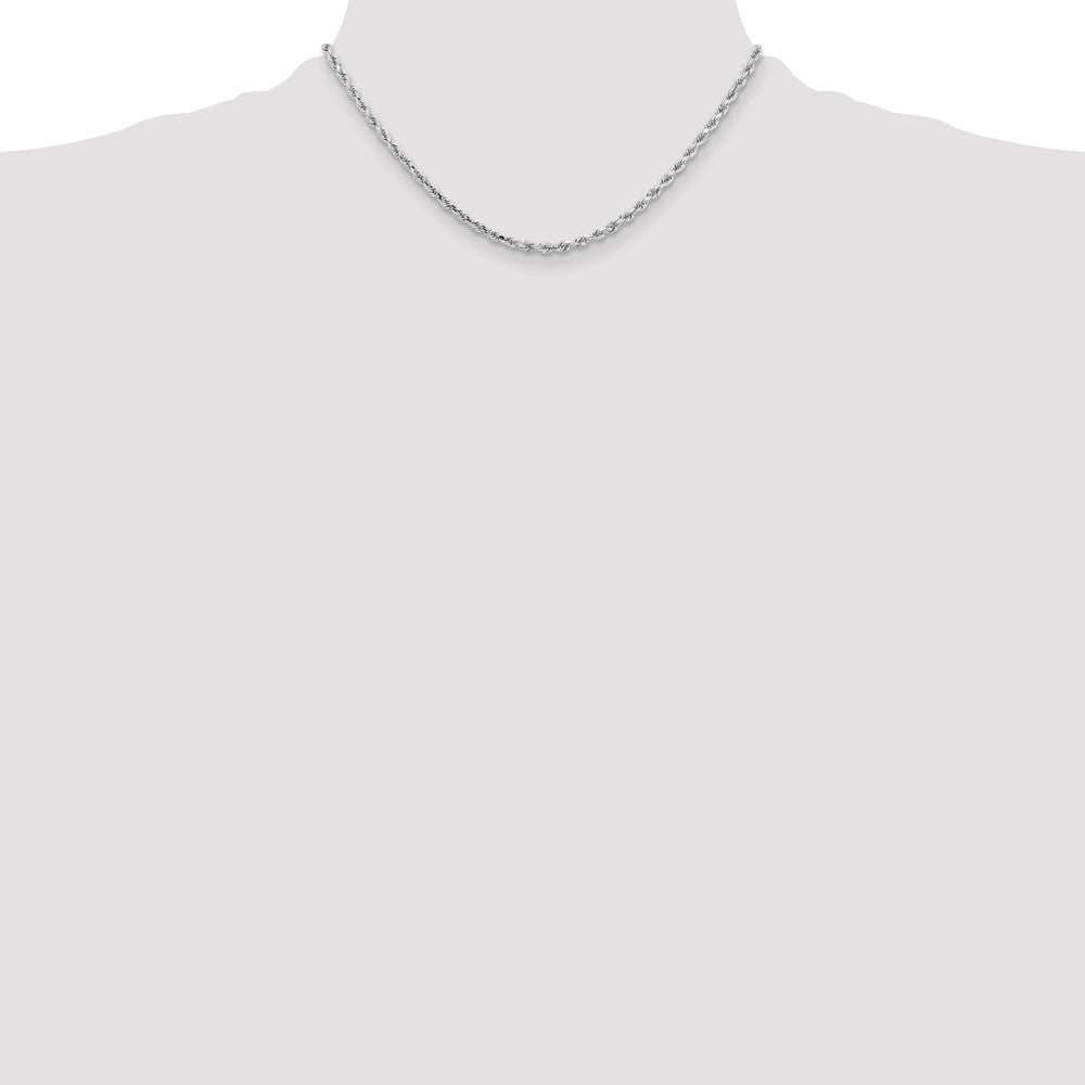 Gold (10K & 14K) Diamond-Cut Rope Chain — 3.25 mm