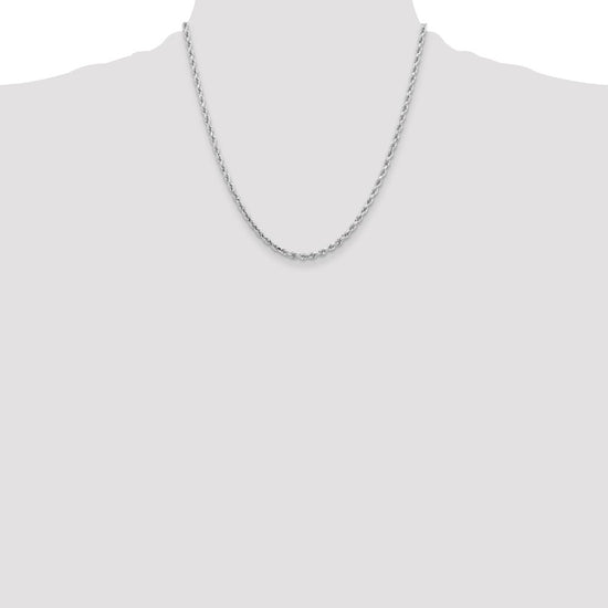 Gold (10K & 14K) Diamond-Cut Rope Chain — 3.25 mm