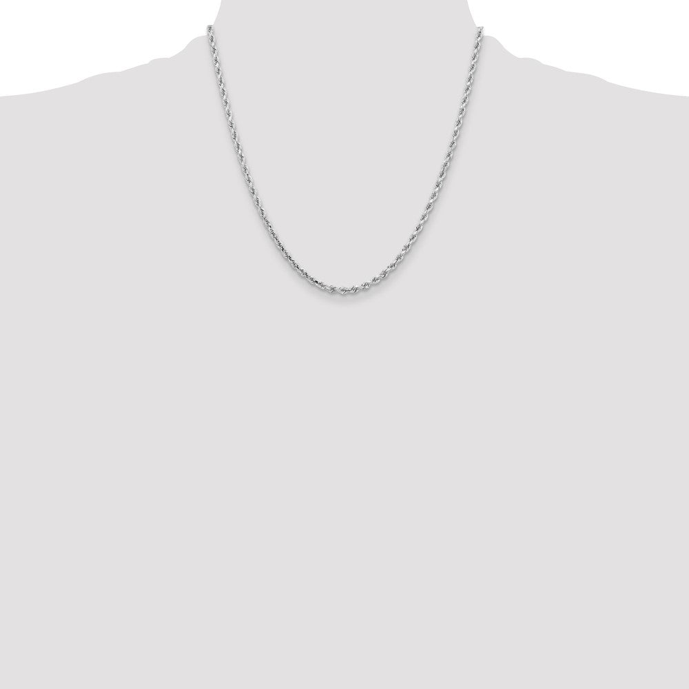 Gold (10K & 14K) Diamond-Cut Rope Chain — 3.25 mm