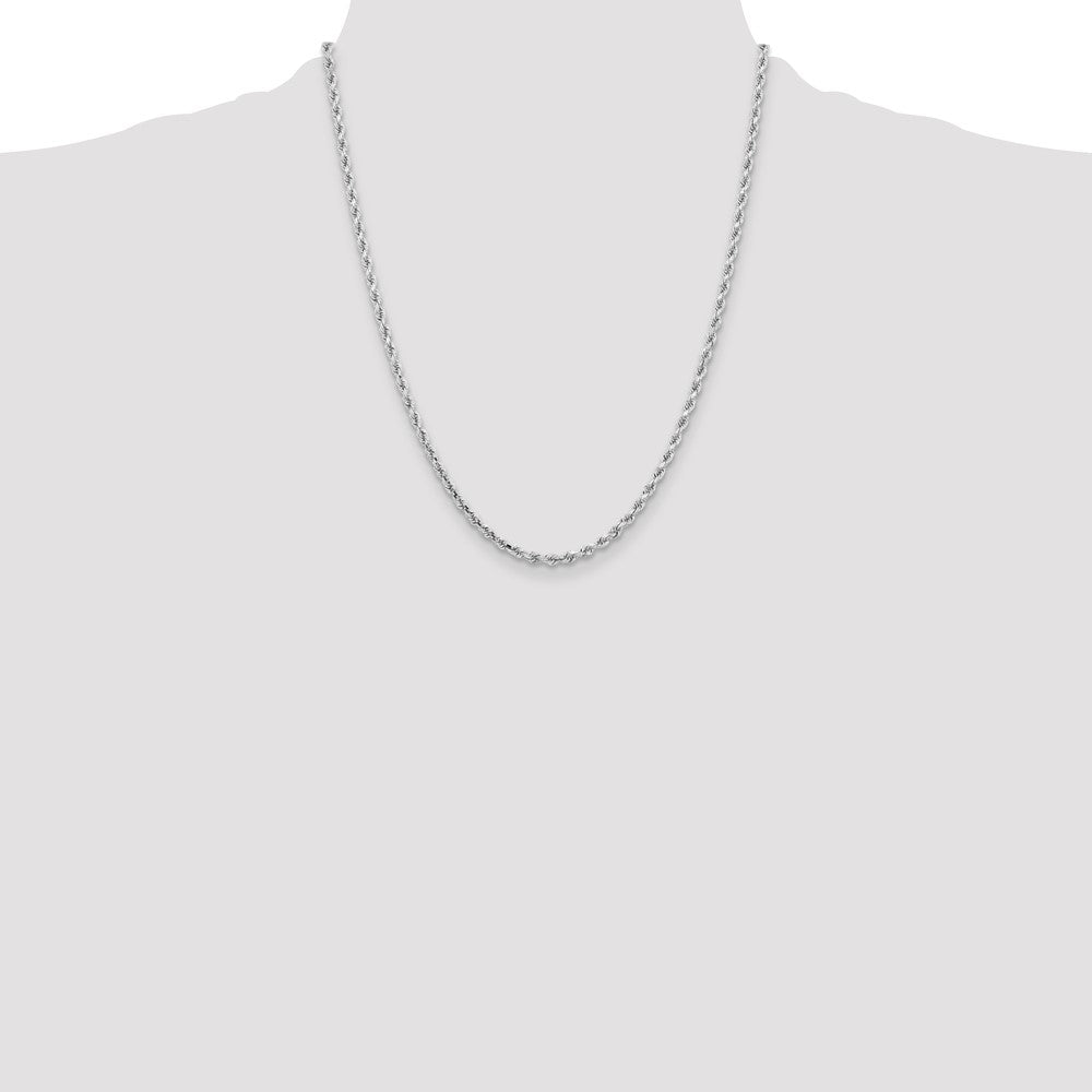 Gold (10K & 14K) Diamond-Cut Rope Chain — 3.25 mm