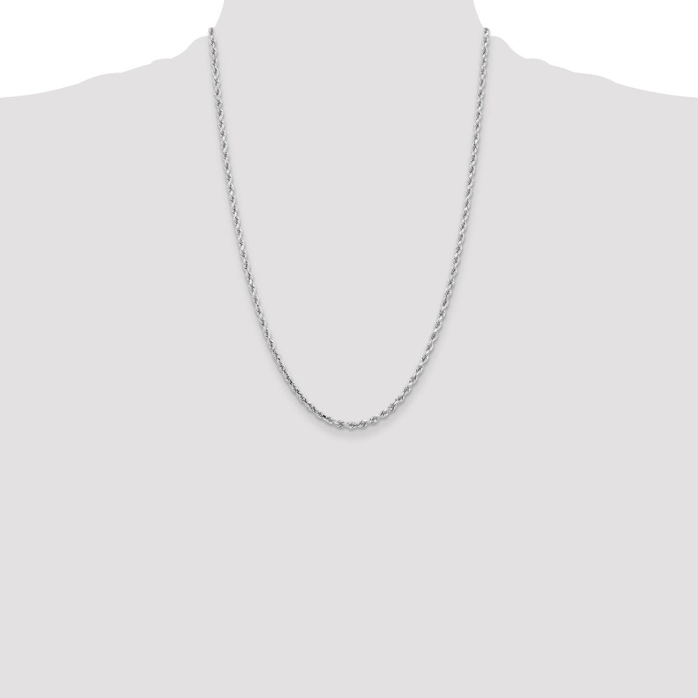 Gold (10K & 14K) Diamond-Cut Rope Chain — 3.25 mm