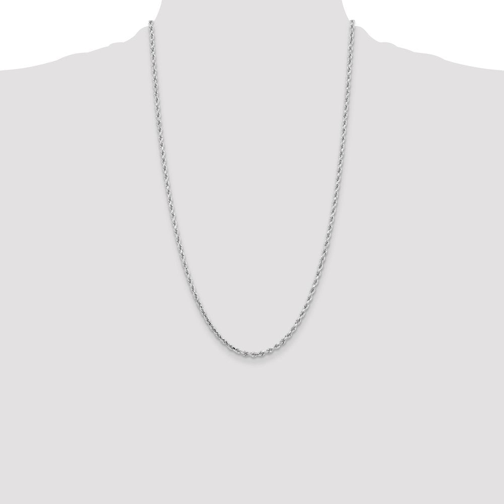Gold (10K & 14K) Diamond-Cut Rope Chain — 3.25 mm