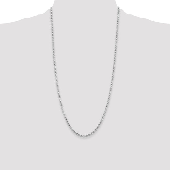 Gold (10K & 14K) Diamond-Cut Rope Chain — 3.25 mm