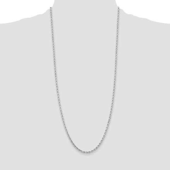Gold (10K & 14K) Diamond-Cut Rope Chain — 3.25 mm