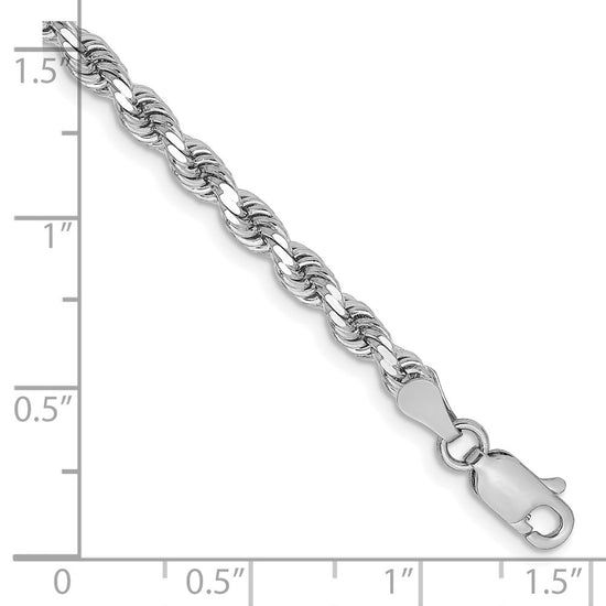 Gold (10K & 14K) Diamond-Cut Rope Chain — 3.25 mm