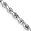Gold (10K & 14K) Diamond-Cut Rope Chain — 3.25 mm